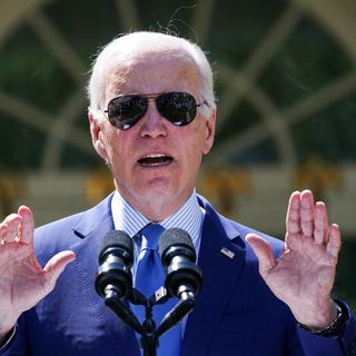 Joe Biden a annoncé sa candidature pour un deuxième mandat à la présidence des Etats-Unis (image d'archives). [reuters - Kevin Lamarque]