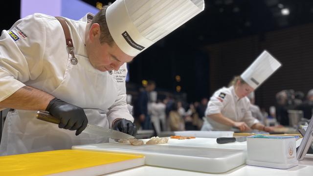 L'équipe suisse au Bocuse d'Or 2023 à Lyon [RTS - 15 Minutes]