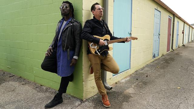 Le duo texan Black Pumas propose une musique qui allie soul, funk, jazz, rock et blues. [Keystone - Eric Gay]