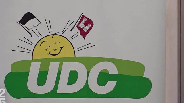 L'UDC veut le siège du chancelier fédéral et a nommé N.Goumaz et G.Luechinger comme candidats. [RTS]