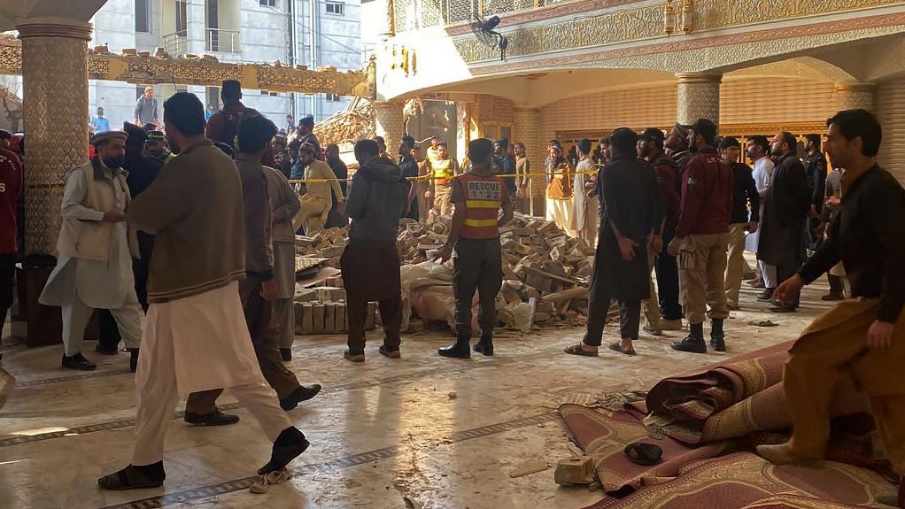 Une explosion dans une mosquée au Pakistan fait au moins 17 morts. [AFP - Maaz Ali]