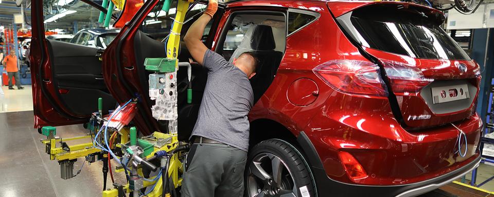 Une usine Ford en Allemagne. [Keystone - DPA/Oliver Berg]