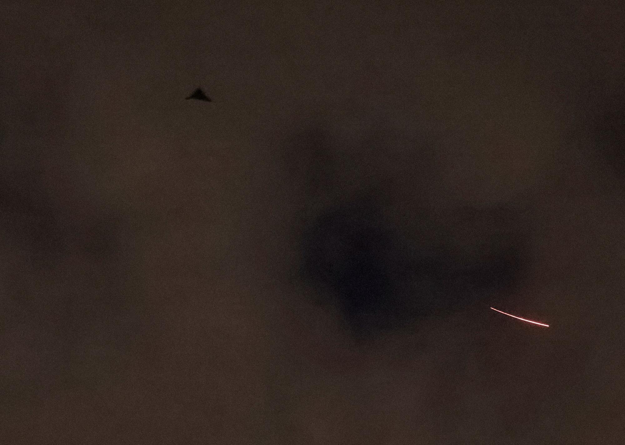 Un drone au-dessus de Kiev, le 25 novembre dernier. [Reuters - Gleb Garanich]