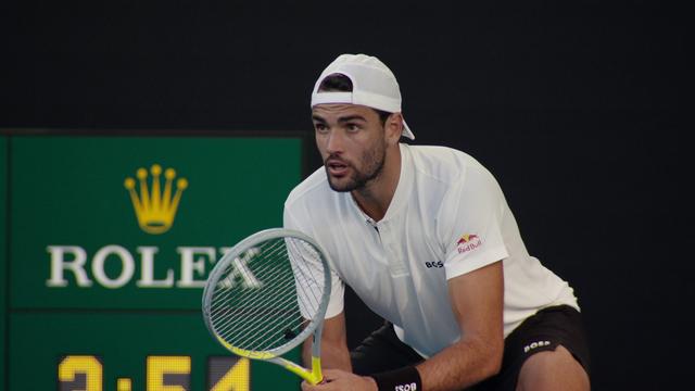 Matteo Berrettini dans "Break Point". [Netflix]