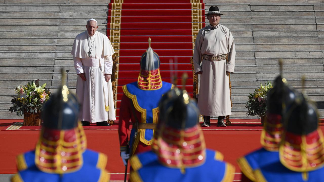 En visite en Mongolie, le pape François a appelé samedi à en faire davantage pour protéger l'environnement.A [AFP]