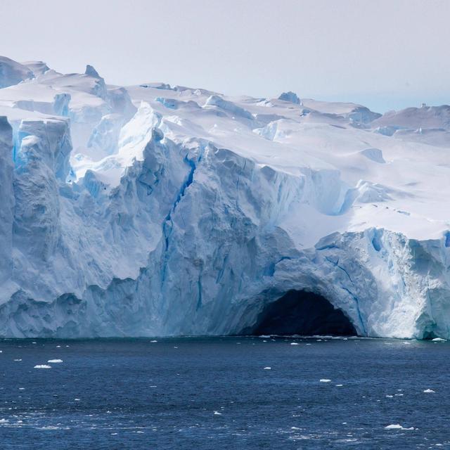 La surface maximale annuelle de la banquise de l'Antarctique n'a jamais été aussi petite. [EPA/Australian Antarctic Division]