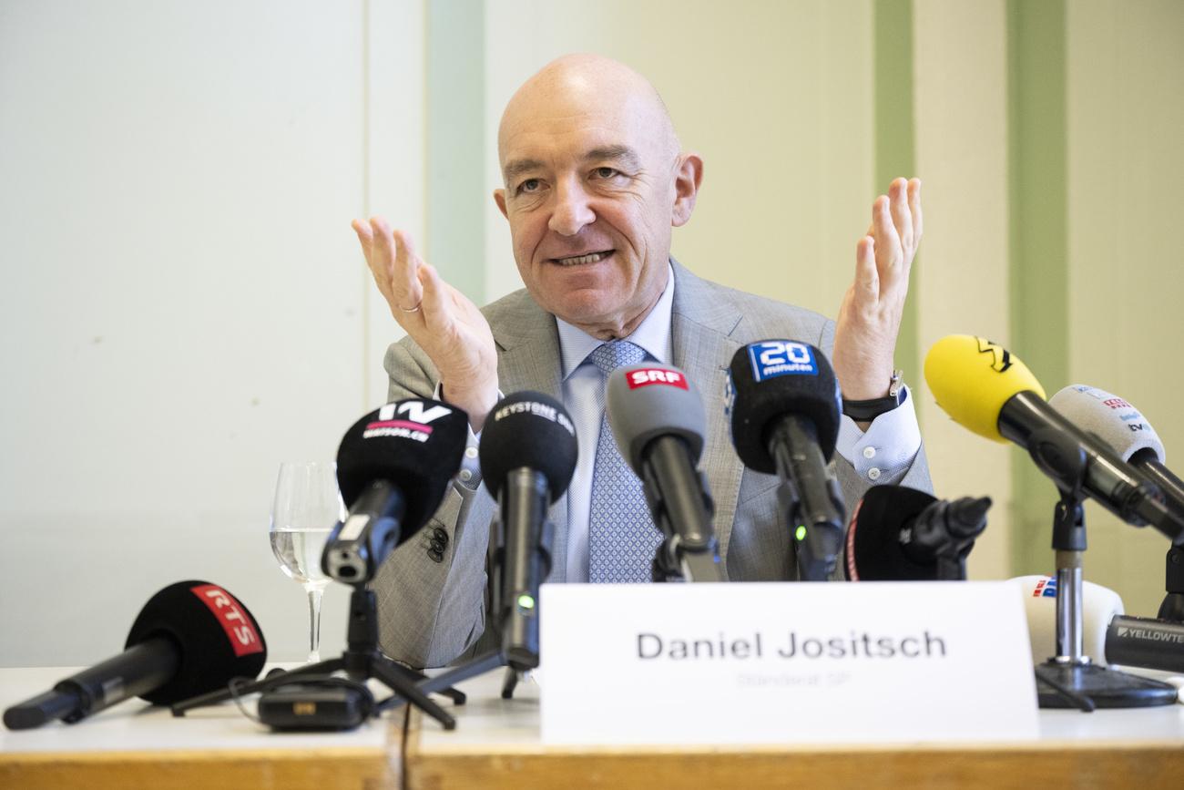 Daniel Jositsch, candidat zurichois au Conseil fédéral. [Keystone - Ennio Leanza]