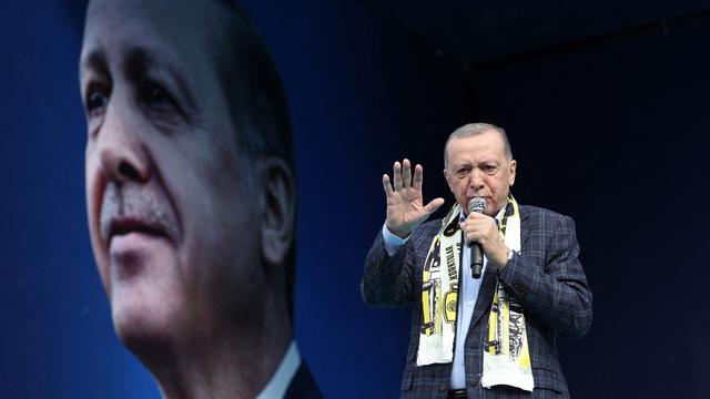 Le président turc Recep Tayyip Erdogan, photographié à Ankara le 30 avril 2023. [AFP - Adam Altan]