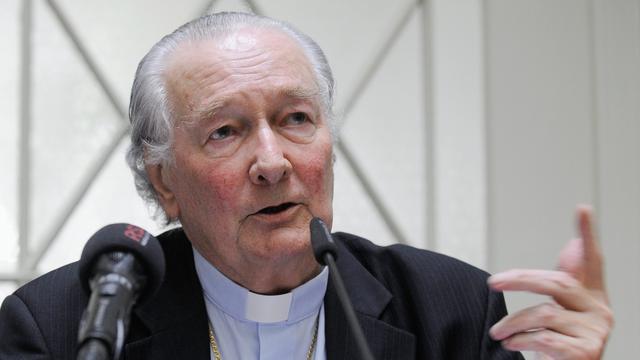 L'ancien évêque Bernard Genoud accusé d'actes d'ordre sexuel. [KEYSTONE - LUKAS LEHMANN]
