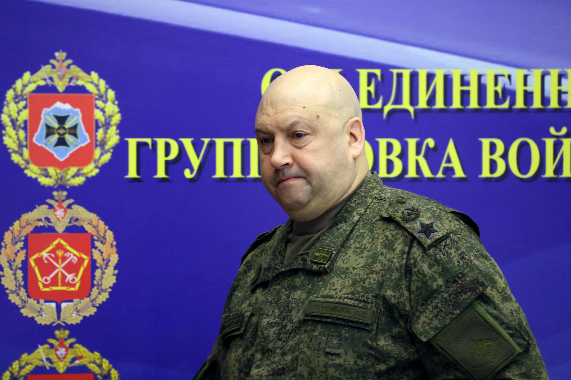 Sergueï Sourovikine, commandant adjoint des forces russes en Ukraine, est surnommé "Général Armageddon" par la presse de son pays. [Reuters - Sputnik/Gavriil Grigorov/Kremlin]