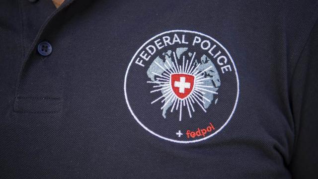 Le logo de la police fédérale ou de Fedpol. [Keystone]