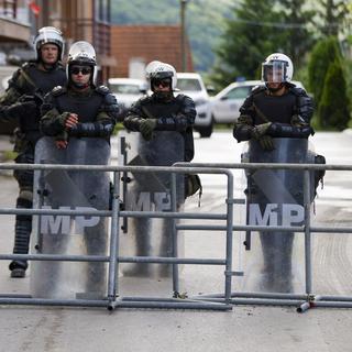 Nouvelle flambée de violence au Kosovo. [AP Photo/Keystone - Marjan Vucetic]