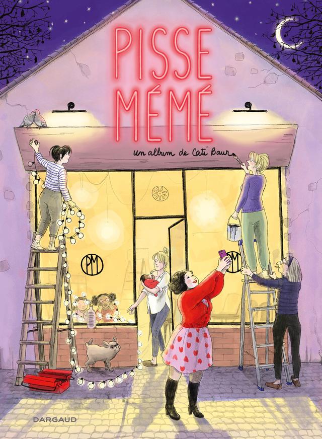 La couverture de l'album "Pisse-mémé" de Cati Baur. [Dargaud]