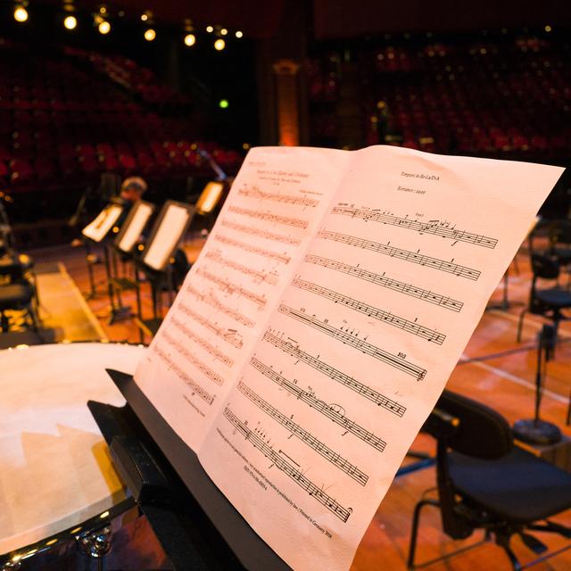 L'Orchestre national du Capitole dans la salle de la Halle aux Grains, à Toulouse, le 6 février 2021. [AFP - Frédéric Scheiber]