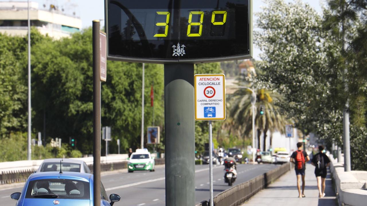 L'Espagne a enregistré un record de chaleur autour de 40 degrés en avril 2023. [Keystone - Salas]