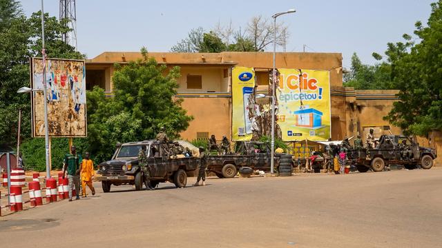 La délégation ouest-africaine part du Niger sans avoir rencontré le général Tiani. [KEYSTONE - ISSIFOU DJIBO]