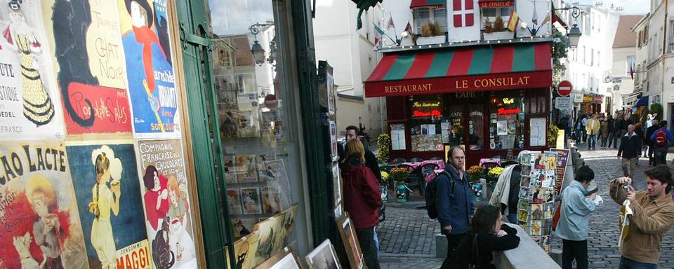 Le quartier de Montmartre à Paris. [Keystone - Michel Euler]