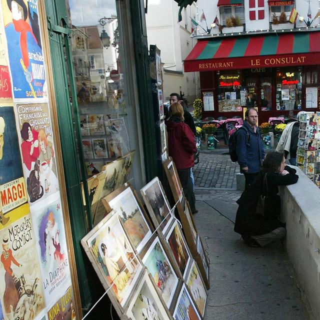 Le quartier de Montmartre à Paris. [Keystone - Michel Euler]