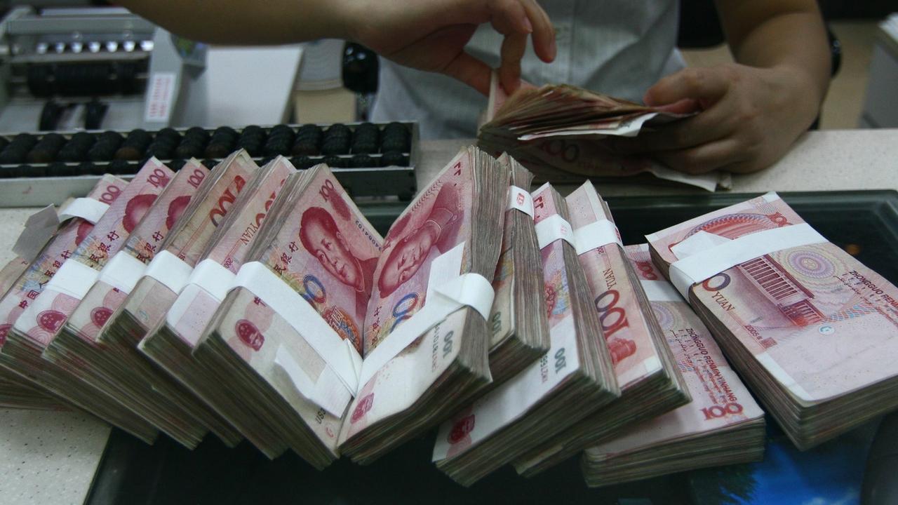 Un gestionnaire d'actifs endetté visé par les autorités chinoises. [KEYSTONE - AN MING]