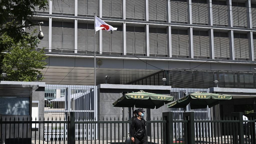 L'ambassade du Japon en Chine se dit harcelée après le rejet en mer de l'eau de Fukushima. [AFP - PEDRO PARDO]