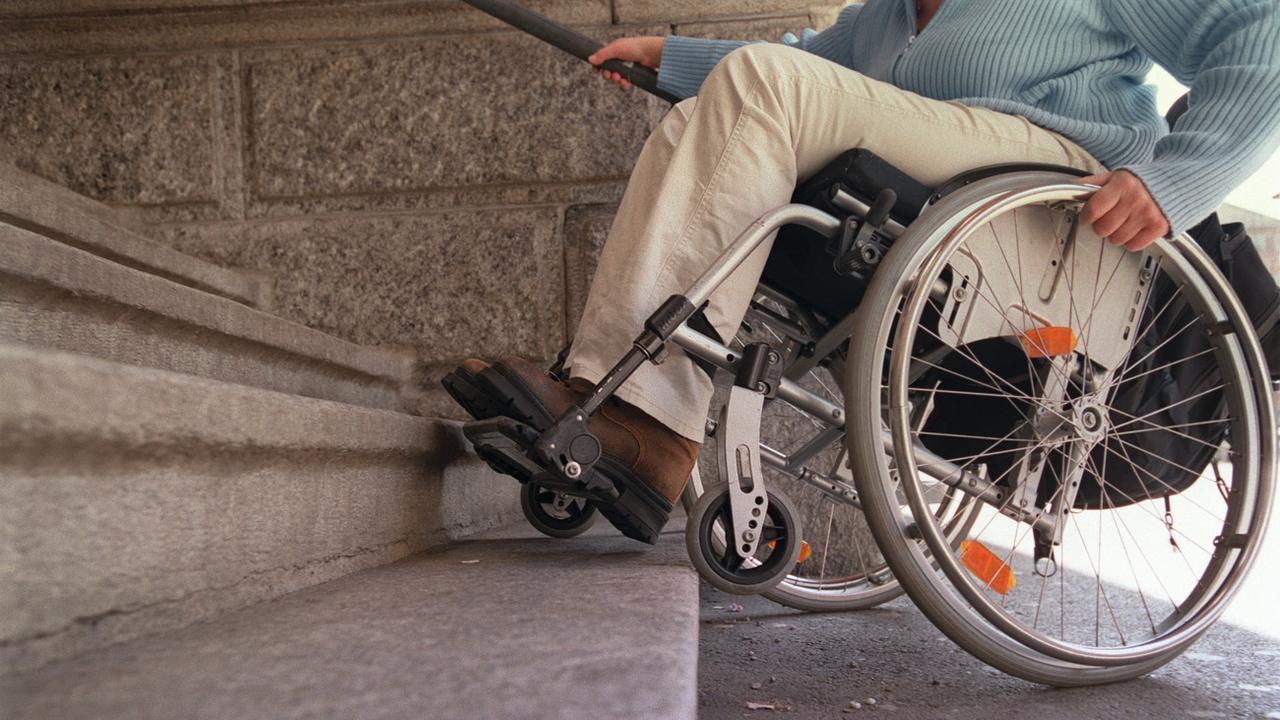 Une initiative lancée pour une meilleure inclusion des personnes handicapées. [Keystone - Gaëtan Bally]