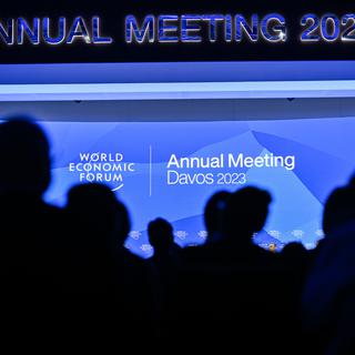 Le Forum économique mondial de Davos a livré ses conclusions finales. [Keystone - Gian Ehrenzeller]
