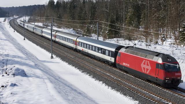 Le nouvel horaire CFF entre en vigueur le 10 décembre 2023. [Keystone - Martin Ruetschi]