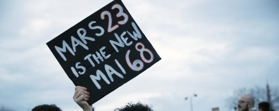 Des mobilisations ce week-end en France à l'appel des syndicats. [KEYSTONE - TERESA SUAREZ]