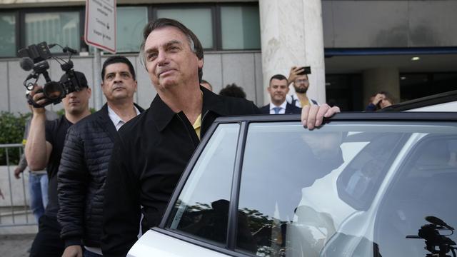 Jair Bolsonaro déclaré inéligible pour huit ans. [Keystone - AP Photo/Silvia Izquierdo]