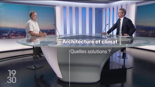 Canicule dans les bâtiments scolaires: les précisions de Stéphane Emery, co-président d'Architectes pour le climat