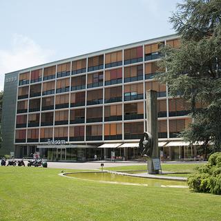 Le bâtiment de l'Ecole romande d’art et communication (Eracom), à Lausanne. [Wikipédia - Laeticia Jakob - CC BY-SA 4.0]