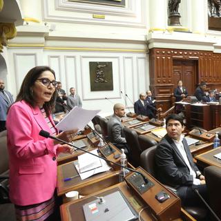 Le Parlement du Pérou a rejeté samedi la demande formulée par la présidente d'avancer à décembre 2023 les élections générales pour tenter de sortir le pays de la crise politique. [EPA/Keystone]