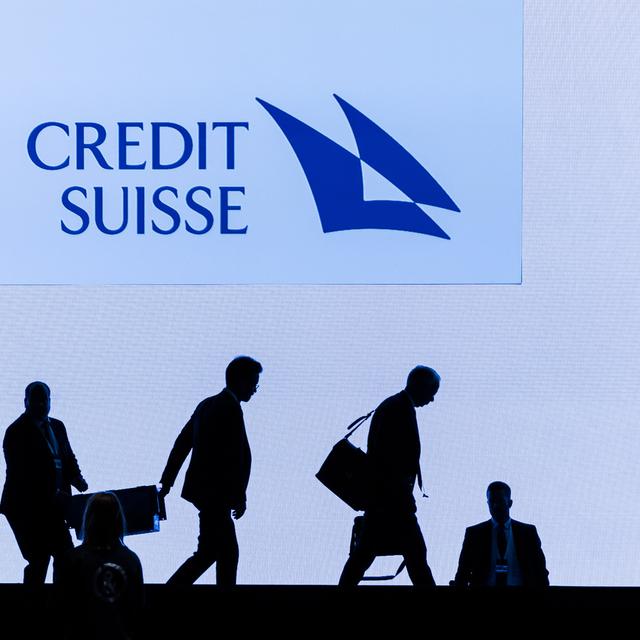 Credit Suisse essuie encore des reflux. [Keystone - Michael Buholzer]