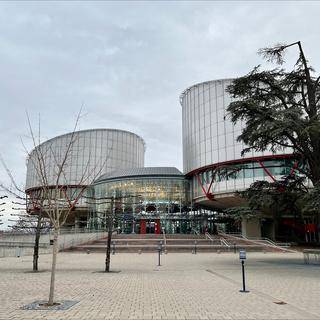 La Cour européenne des droits de l'Homme à Strasbourg. [RTS - Mathieu Henderson]