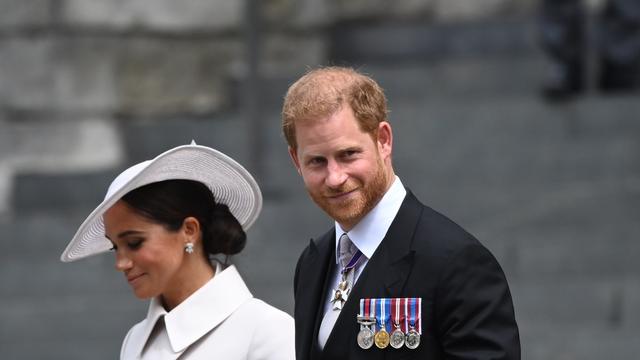 Le prince Harry va assister au couronnement de Charles III, mais sans Meghan. [KEYSTONE - NEIL HALL]