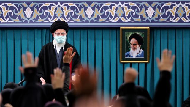 En Iran, deux hommes ont été exécutés en lien avec les manifestations. [KEYSTONE - KHAMENEI OFFICE HANDOUT]