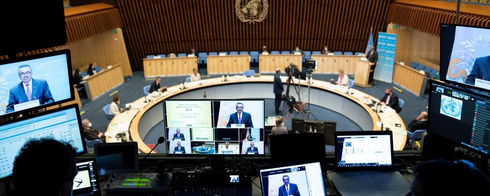 La 74e Assemblée mondiale de la santé de l'OMS a débuté lundi à Genève. [OMS - Christopher Black]