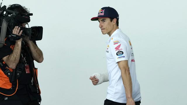 Marc Marquez avait dû être opéré du premier os métacarpien de la main droite. [Jose Breton]