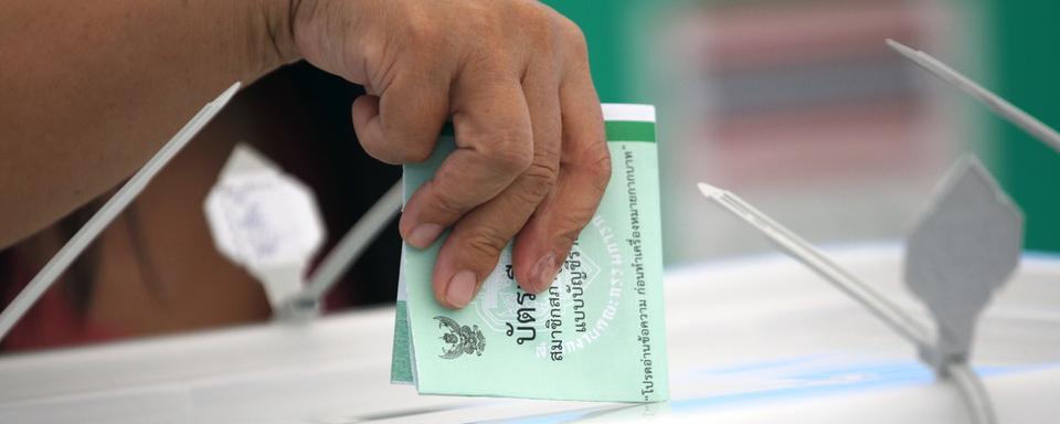 La Thaïlande vote ce dimanche. [Keystone/EPA - Rungroj Yongrit]