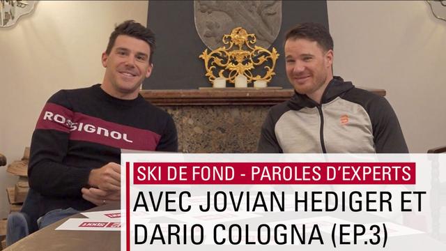 Ski de fond: paroles d'experts avec Jovian Hediger et Dario Cologna (épisode 3)