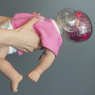 Campagne de sensibilisation pour prévenir le syndrome du bébé secoué [KEYSTONE - Franziska Kraufmann]
