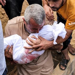 Le nombre de morts dans la bande de Gaza est monté à 1055 mercredi, a indiqué le ministère palestinien de la Santé. [afp - SAID KHATIB]
