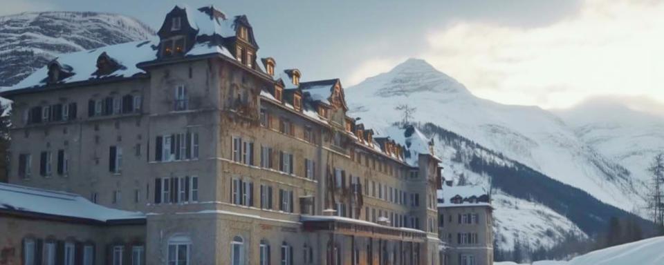 La série "Winter Palace" évoquera la naissance de l’hôtellerie de luxe dans les Alpes. [Point Prod/Oble Studios/RTS/Netflix]