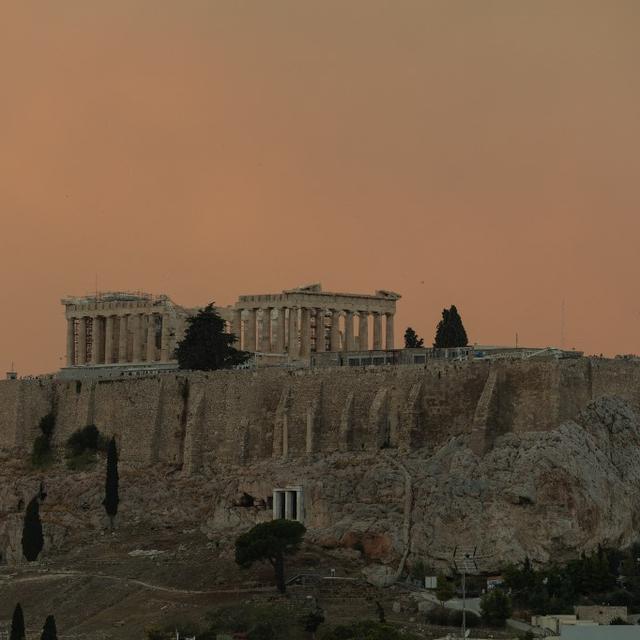 Le Parthénon, Athènes. [AFP - KOSTIS NTANTAMIS / NurPhoto]