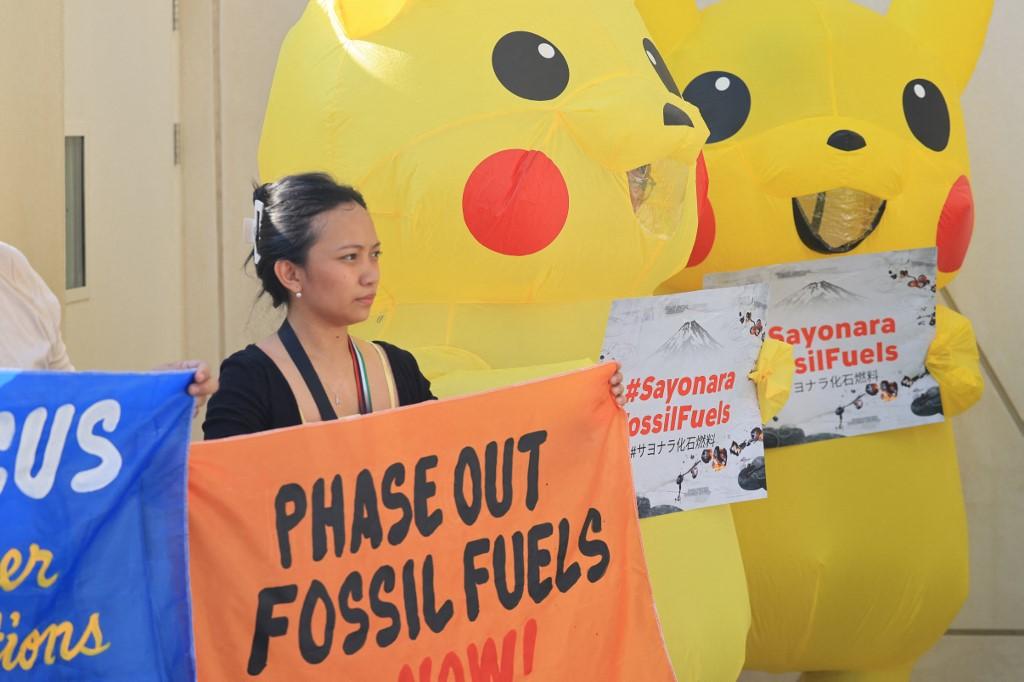 Près de 2500 lobbyistes des énergies fossiles ont en effet obtenu une accréditation pour la conférence, selon une coalition d'ONG mardi. [afp - KARIM SAHIB]