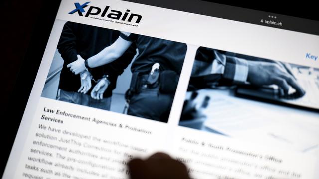 Une enquête administrative est ouverte sur le vol de données informatiques de la Confédération subi par l'entreprise Xplain. [Keystone - Laurent Gillieron]