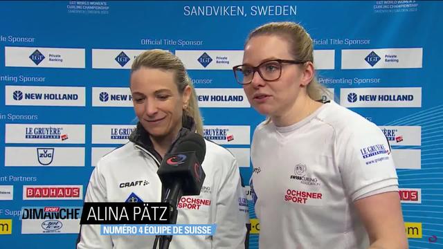 Curling: interview d'Alina Pätz et Silvana Tirinzoni après leur victoire aux championnats du monde