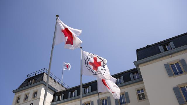 En difficulté financière, le CICR devrait obtenir une aide de 50 millions de la Suisse. [KEYSTONE - MARTIAL TREZZINI]