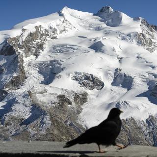 Le massif du Mont-Rose (photo d'illustration). [Keystone - Laurent Gillieron]