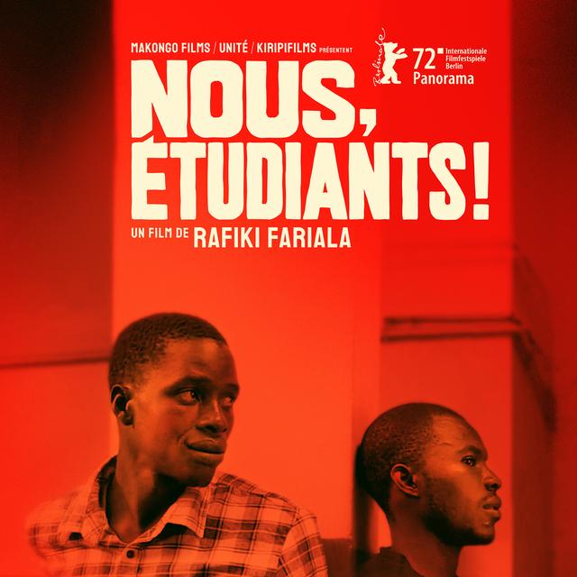 L'affiche du documentaire "Nous, étudiants!" de Rafiki Fariala. [Makongo Films]